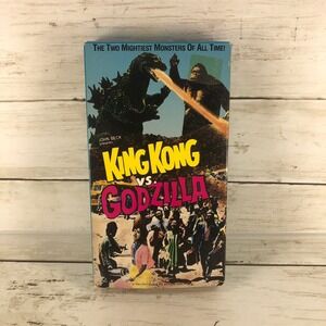 King Kong vs Godzilla VHS 1963 Movie Hollywood Movie Greats GoodTimes Video 4120